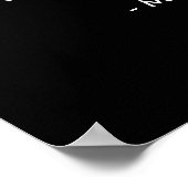 Persoonlijke naam Fun Family Quote Typografie Poster (Hoek)