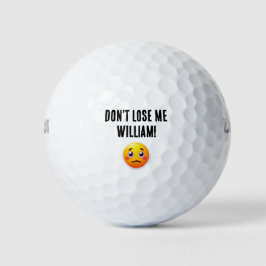 Persoonlijke naam Funny Lost Golf Balls Golfballen