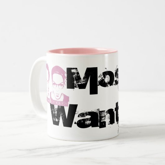 Persoonlijke naam Gag Coffee Cup Mok (Voorkant links)