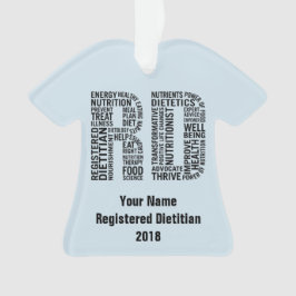 Persoonlijke naam Geregistreerde Dietititititititi Ornament