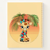 Persoonlijke "Naam" Giraffe Notitieboek (Achterkant)