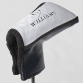 Persoonlijke naam Golf Clubs en Ball Golfheadcover (3/4 voorkant)