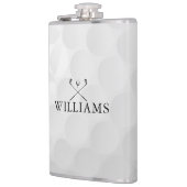 Persoonlijke naam Golf Clubs en Ball Heupfles (Links)