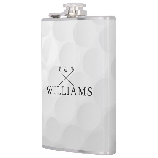 Persoonlijke naam Golf Clubs en Ball Heupfles (Links)