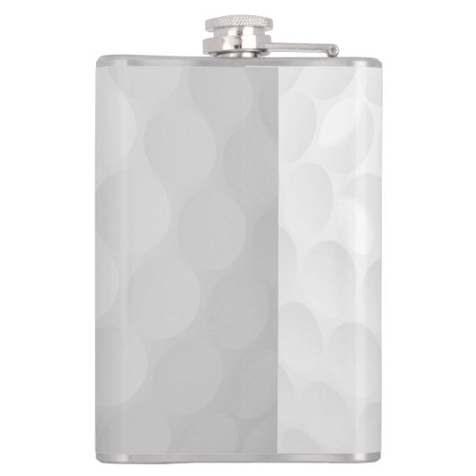 Persoonlijke naam Golf Clubs en Ball Heupfles (Achterkant)