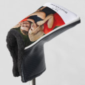 Persoonlijke naam Golf Clubs Foto Golfheadcover (3/4 voorkant)