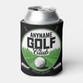 Persoonlijke NAAM Golf Pro Golfclub Speler   Blikjeskoeler (Blikje Voorkant)