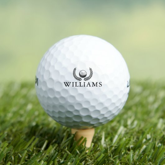 Persoonlijke naam golfbal en krans golfballen (Insitu Shirt)
