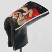 Persoonlijke naam golfclubs foto golfheadcover (3/4 voorkant)