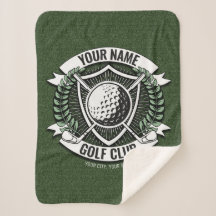Persoonlijke NAAM Golfer Golf Club Turf Clubhouse