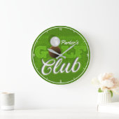 Persoonlijke naam Golfer Green Golf Course Club Grote Klok (Huis)