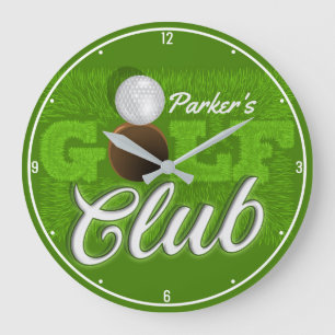 Persoonlijke naam Golfer Green Golf Course Club Grote Klok