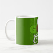 Persoonlijke NAAM Golfer Green Golf Course Club Koffiemok (Links)