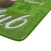 Persoonlijke NAAM Golfer Green Golf Course Club Snijplank (Hoek)