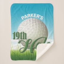 Persoonlijke NAAM Golfer Pro Ball 19th Hole