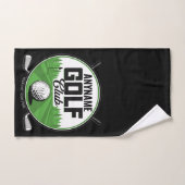 Persoonlijke NAAM Golfing Pro Golf Club Player Bad Handdoek (Handdoek)