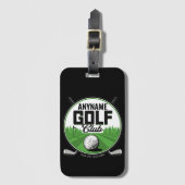 Persoonlijke NAAM Golfing Pro Golf Club Player Bagagelabel (Voorkant (verticaal))