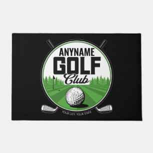 Persoonlijke NAAM Golfing Pro Golf Club Player Deurmat