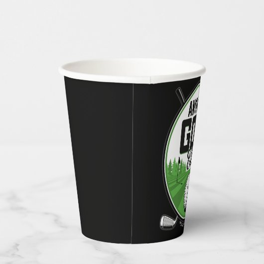 Persoonlijke NAAM Golfing Pro Golf Club Player Papieren Bekers (Rechts)