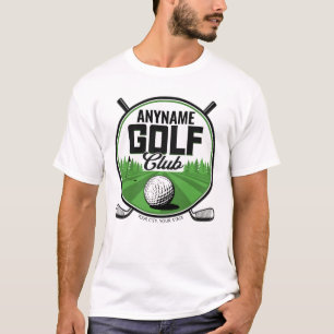 Persoonlijke NAAM Golfing Pro Golf Club Player T-shirt