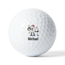Persoonlijke naam grappige golfballen