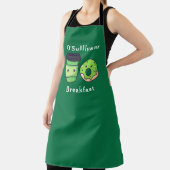 Persoonlijke naam Groen Iers Breakfast Apron Schort (Insitu)