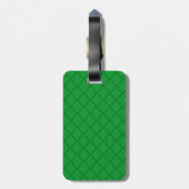 Persoonlijke naam Groene marokkaan Bagagelabel (Achterkant verticaal)