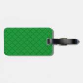 Persoonlijke naam Groene marokkaan Bagagelabel (Achterkant horizontaal)