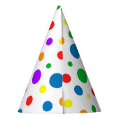 Persoonlijke naam Happy Birthday Party Pet Feesthoedjes (Achterkant)