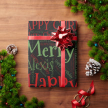 Persoonlijke naam Happy Kerstmis Birthday Funny