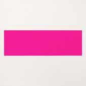 Persoonlijke naam Hot Pink Yogamat (Achterkant (horizontaal))