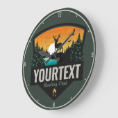 Persoonlijke naam Hunter Wilderness Elk jagen Grote Klok (Hoek)