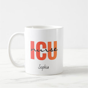 Persoonlijke naam IC-verpleegkundige Koffiemok