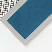 Persoonlijke naam Ik hou van tennisracket en bal Fleece Deken (Hoek)