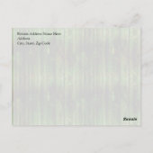 Persoonlijke naam Irish Pub Sign St. Patrick's Day Briefkaart (Achterkant)