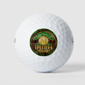 Persoonlijke naam Irish Pub Sign St. Patrick's Day Golfballen (Voorkant)