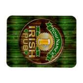Persoonlijke naam Irish Pub Sign St. Patrick's Day Magneet (Horizontaal)