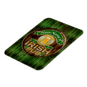 Persoonlijke naam Irish Pub Sign St. Patrick's Day Magneet (Linkerzijde)