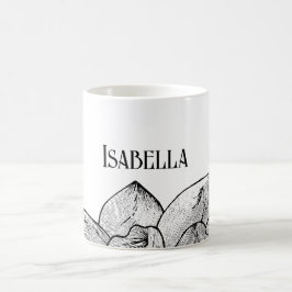 Persoonlijke naam "Isabella" Magische Kleur Mok