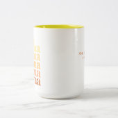 Persoonlijke naam: je bent mijn mok van de zonnige (Center)