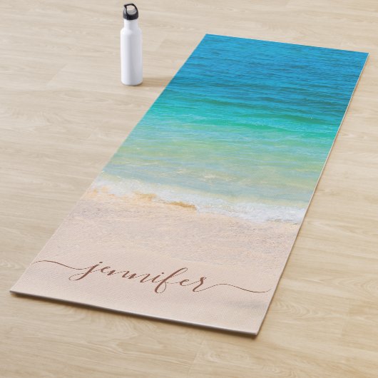 Persoonlijke naam kalligrafie script fitness yogamat (In situ)