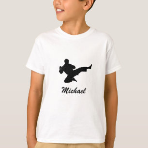 Persoonlijke naam karate / taekwondo / judo t-shirt
