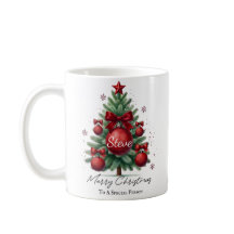 Persoonlijke Naam Kerstboom Elegant Cadeau