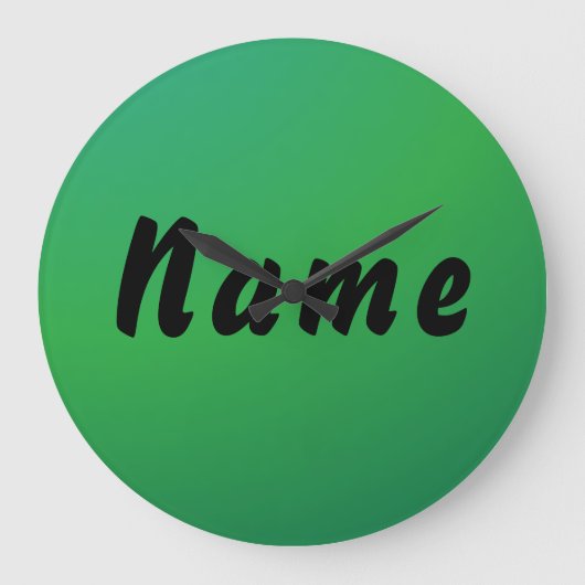 Persoonlijke naam klok (Voorkant)