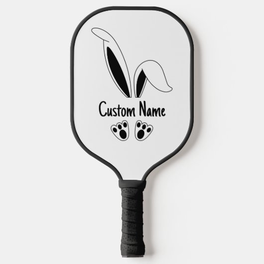 Persoonlijke naam komt overeen met Bunny Easter Pickleball Paddle (Voorkant)