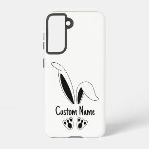 Persoonlijke naam komt overeen met Bunny Easter Samsung Galaxy Hoesje