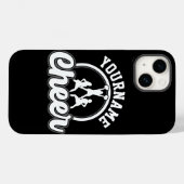 Persoonlijke naam Kop Team Varsity Cheerleader Case-Mate iPhone Case (Achterkant (horizontaal))