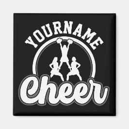 Persoonlijke naam Kop Team Varsity Cheerleader Magneet