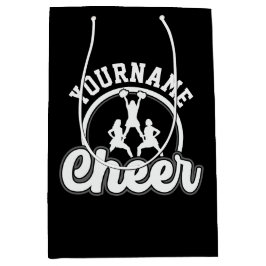 Persoonlijke naam Kop Team Varsity Cheerleader Medium Cadeauzakje