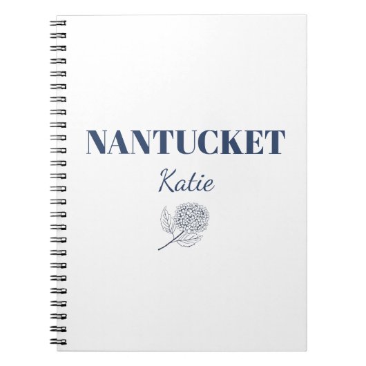 Persoonlijke naam kuststad  notitieboek (Voorkant)